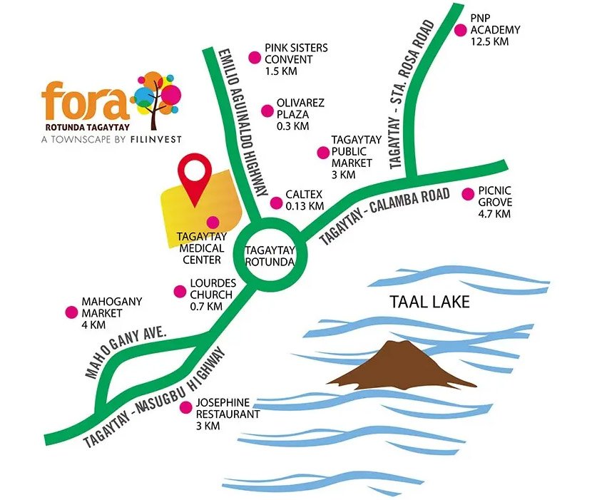 Fora Tagaytay Condotel in Tagaytay City by Filinvest Land
